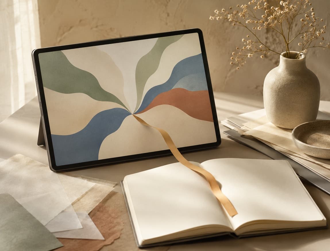 Editorial still life of The Philosophy of an AI Assistant