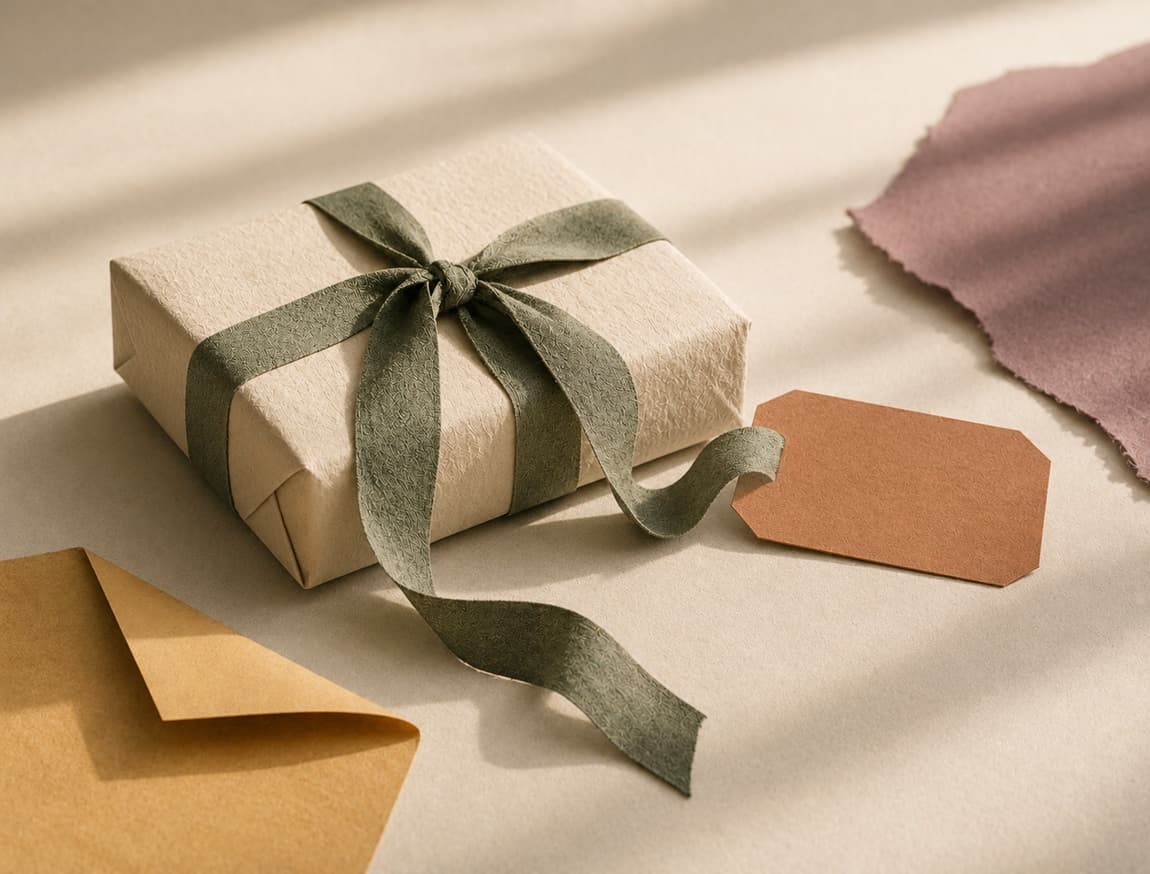 Editorial still life of The Philosophy of a Gift