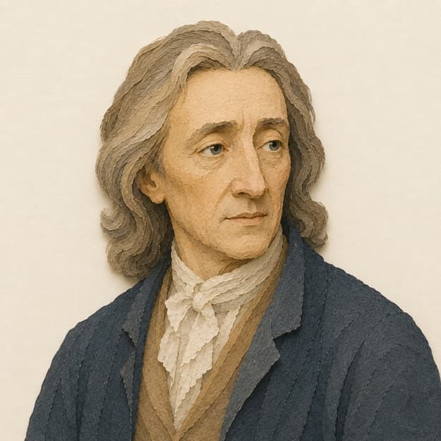 Editorial portrait of John Locke